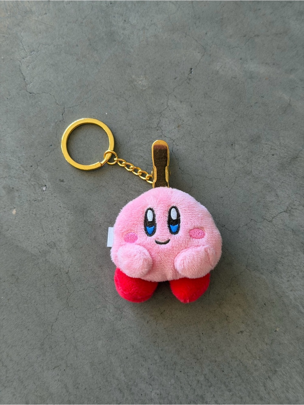 Nintendo / Kirby Plush Keychain / Pink / Japan Exclusive